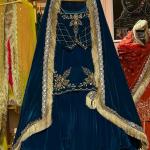 Zehra Royale – Designer Crepe Silk Lehenga Set (MF-448)