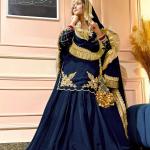 Zehra Royale – Designer Crepe Silk Lehenga Set (MF-448)