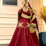 Zehra Royale – Designer Crepe Silk Lehenga Set (MF-448)
