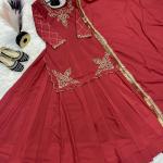 Zehra Royale – Designer Crepe Silk Lehenga Set (MF-448)