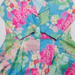 FloraGleam – Muslin Silk Printed Co-ord Set with Sequin Embroidery