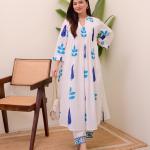 🌸 Preeti – Hand Block Printed Mul Cotton Kurta Set