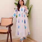 🌸 Preeti – Hand Block Printed Mul Cotton Kurta Set