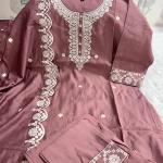 Summer Bloom - Handwork Muslin Kurti Dupatta Pant Set