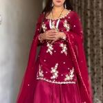 ✨ RegalGlow Designer Lehenga Set
