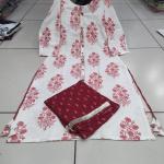 💫 Urban Grace – Rayon Straight Kurti with Wide Divider Plazo Set