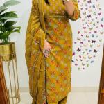 Chandni – Summer Cambric Cotton A-Line Kurti Set