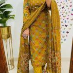 Chandni – Summer Cambric Cotton A-Line Kurti Set