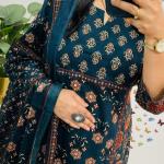 Chandni – Summer Cambric Cotton A-Line Kurti Set