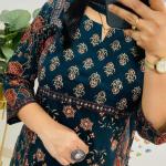 Chandni – Summer Cambric Cotton A-Line Kurti Set