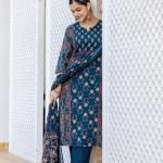 Chandni – Summer Cambric Cotton A-Line Kurti Set