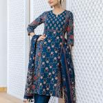 Chandni – Summer Cambric Cotton A-Line Kurti Set