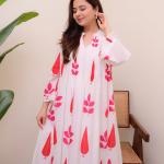 🌸 Preeti – Hand Block Printed Mul Cotton Kurta Set