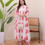🌸 Preeti – Hand Block Printed Mul Cotton Kurta Set