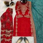 - Luxe Farshi Salwar Designer Set