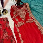 - Luxe Farshi Salwar Designer Set