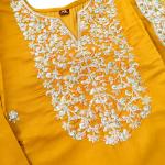 ✨ Royal Grace - Heavy Embroidered Roman Silk Suit Set