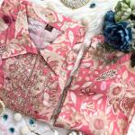 ✨ "Noor-E-Zevar" Premium Muslin Co-Ord Set with Real Mirror Handwork