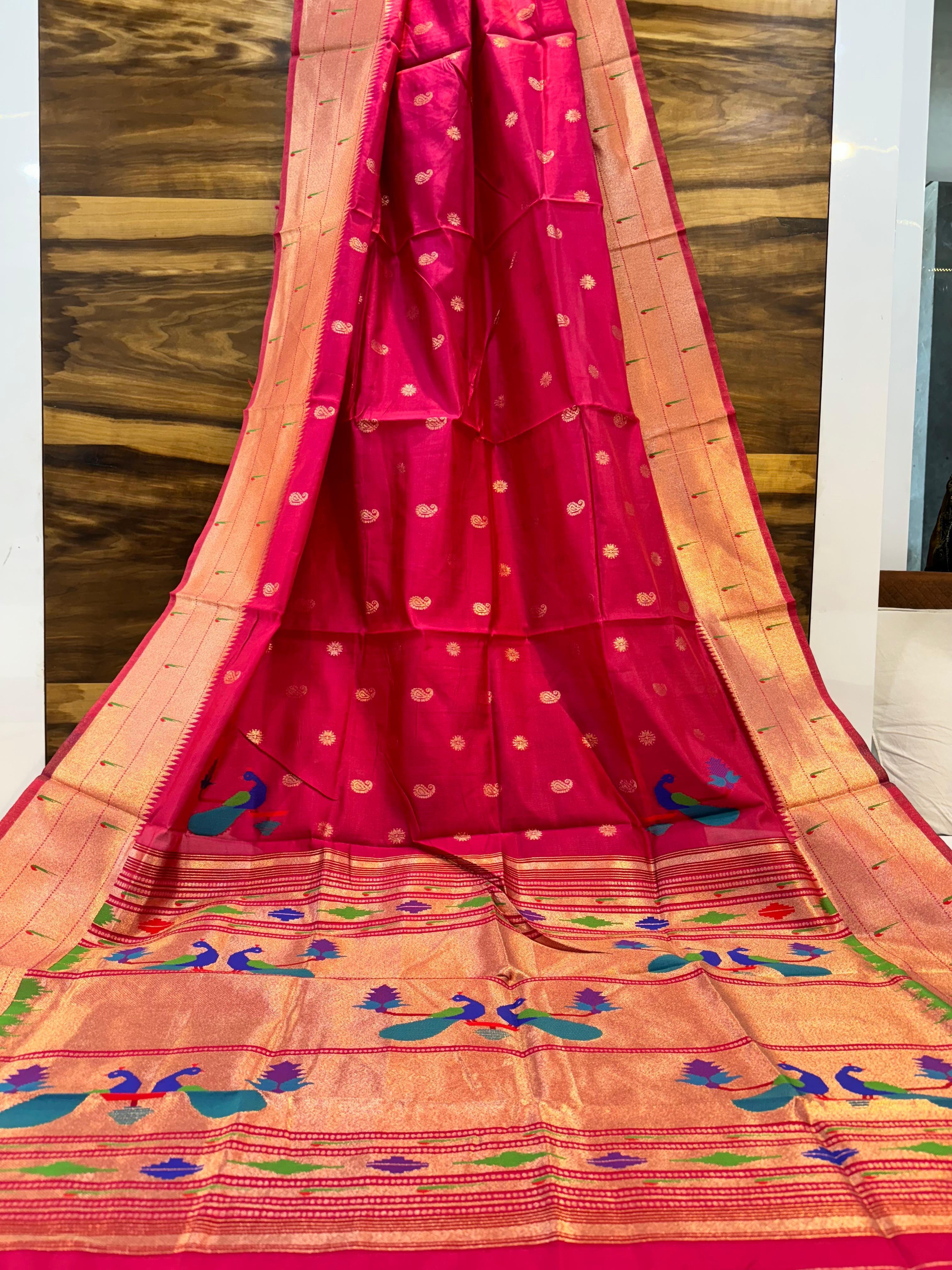 ✨ Policona’s "Morni Paithani" Soft Silk Saree Collection ❤️