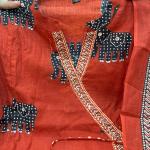 Elegant Cotton Angrakha-Style Kurta Pant Dupatta Set (Sizes M to XXL)