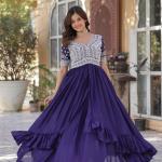 💫 "Zara Noor" Designer Slit Kurti with Lehenga Set – Elegant Festive Edition