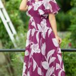 💫 BellaFlair Georgette Maxi Dress