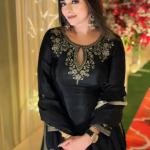 👑 "Noor Sharara Glam" – Designer Party Wear Set