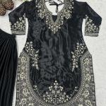 👑 "Noor Sharara Glam" – Designer Party Wear Set