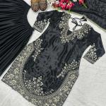 👑 "Noor Sharara Glam" – Designer Party Wear Set