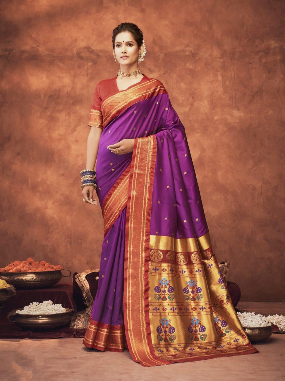 Rahi Paithani – Premium Soft Silk Paithani Saree Collection