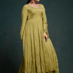 ✨ Noor Anarkali Organza Pant Suit Set