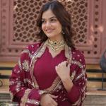🌟 "Noorani Elegance" Premium Embroidered Gown with Dupatta Set