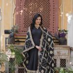 🌟 "Noorani Elegance" Premium Embroidered Gown with Dupatta Set