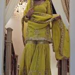 NoorFestiva NF-1235 – Premium Embroidered Chinon Sharara Set