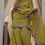 NoorFestiva NF-1235 – Premium Embroidered Chinon Sharara Set