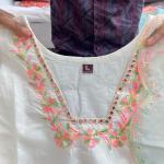 🌿 “Aaradhya Multicolor Embroidered Summer Sharara Set” – Premium Ready-to-Wear Collection