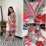 “Elegance in Ikkat” Soft Cotton Dress