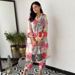 “Elegance in Ikkat” Soft Cotton Dress