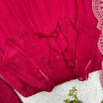 ✨ Product Name: Aarvi - Premium Designer Fandy Silk Gown with Dupatta