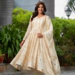 Alia Cut Chinon Silk Designer Anarkali Suit Set – Real Modelling Collection
