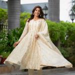 Alia Cut Chinon Silk Designer Anarkali Suit Set – Real Modelling Collection