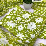 🌸 Product Name: "Nayantara" Jaipuri Cotton Kurti-Pant-Dupatta Set