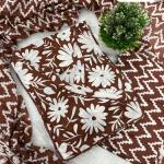 🌸 Product Name: "Nayantara" Jaipuri Cotton Kurti-Pant-Dupatta Set