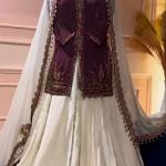 Regal Radiance – Designer Handworked Top & Lehenga Set