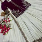 Regal Radiance – Designer Handworked Top & Lehenga Set