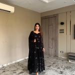 Zariah Anarkali Suit Set with Dupatta & Pant