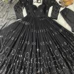Zariah Anarkali Suit Set with Dupatta & Pant