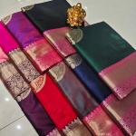 Aaradhna Silk – Premium Lichi Silk Saree Collection by Manzar Silk