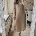 "Aarvi" Designer Faux Georgette Suit Set