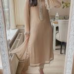 "Aarvi" Designer Faux Georgette Suit Set